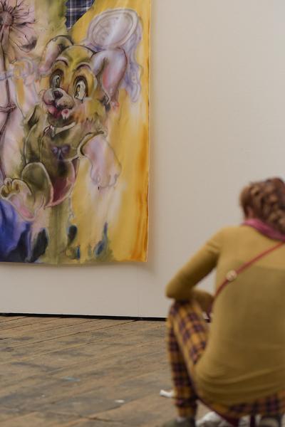 Akademie der bildenden Künste Wien: PAT PAT PAT. A Romance with (Im)material (Semperdepot, 18.10.2019) https://esel.at/termin/103327 | Foto: eSeL.at - Joanna Pianka