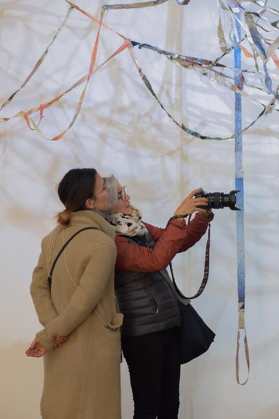 Akademie der bildenden Künste Wien: PAT PAT PAT. A Romance with (Im)material (Semperdepot, 18.10.2019) https://esel.at/termin/103327 | Foto: eSeL.at - Joanna Pianka