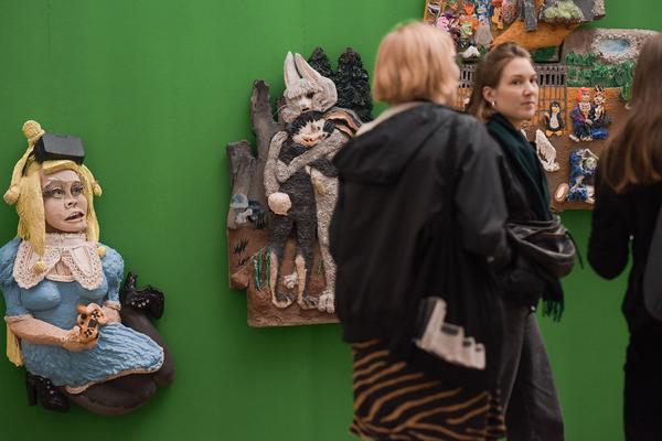 Akademie der bildenden Künste Wien: PAT PAT PAT. A Romance with (Im)material (Semperdepot, 18.10.2019) https://esel.at/termin/103327 | Foto: eSeL.at - Joanna Pianka