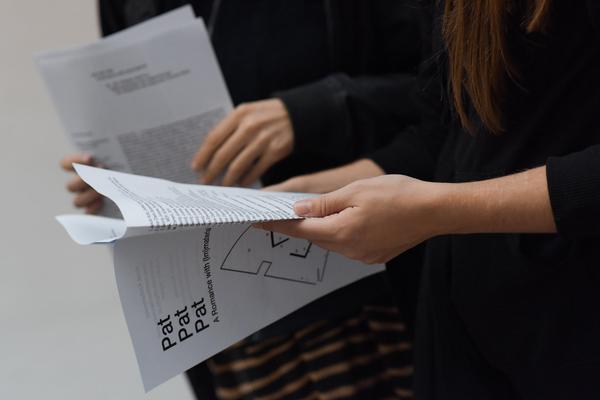 Akademie der bildenden Künste Wien: PAT PAT PAT. A Romance with (Im)material (Semperdepot, 18.10.2019) https://esel.at/termin/103327 | Foto: eSeL.at - Joanna Pianka