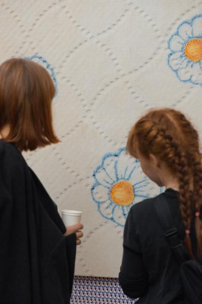 Akademie der bildenden Künste Wien: PAT PAT PAT. A Romance with (Im)material (Semperdepot, 18.10.2019) https://esel.at/termin/103327 | Foto: eSeL.at - Joanna Pianka