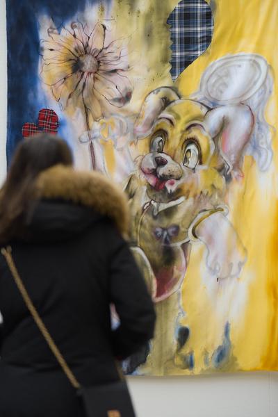 Akademie der bildenden Künste Wien: PAT PAT PAT. A Romance with (Im)material (Semperdepot, 18.10.2019) https://esel.at/termin/103327 | Foto: eSeL.at - Joanna Pianka