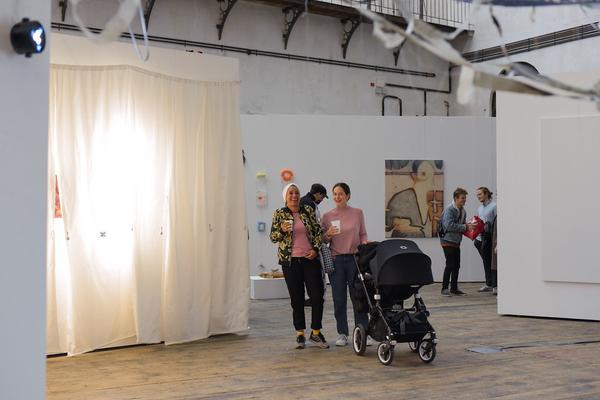 Akademie der bildenden Künste Wien: PAT PAT PAT. A Romance with (Im)material (Semperdepot, 18.10.2019) https://esel.at/termin/103327 | Foto: eSeL.at - Joanna Pianka