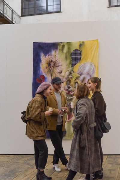 Akademie der bildenden Künste Wien: PAT PAT PAT. A Romance with (Im)material (Semperdepot, 18.10.2019) https://esel.at/termin/103327 | Foto: eSeL.at - Joanna Pianka
