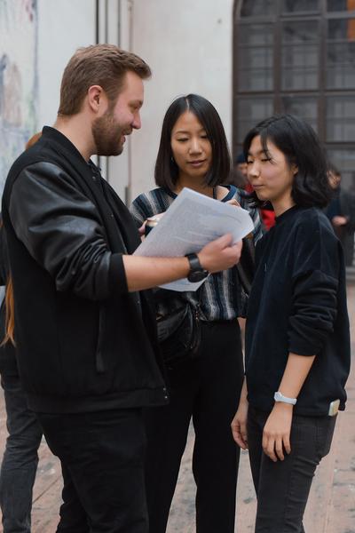 Akademie der bildenden Künste Wien: PAT PAT PAT. A Romance with (Im)material (Semperdepot, 18.10.2019) https://esel.at/termin/103327 | Foto: eSeL.at - Joanna Pianka