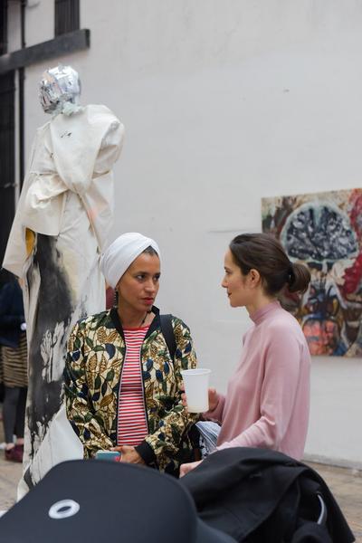 Akademie der bildenden Künste Wien: PAT PAT PAT. A Romance with (Im)material (Semperdepot, 18.10.2019) https://esel.at/termin/103327 | Foto: eSeL.at - Joanna Pianka