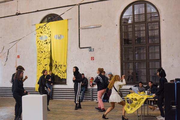 Akademie der bildenden Künste Wien: PAT PAT PAT. A Romance with (Im)material (Semperdepot, 18.10.2019) https://esel.at/termin/103327 | Foto: eSeL.at - Joanna Pianka