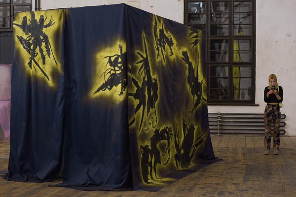 Akademie der bildenden Künste Wien: PAT PAT PAT. A Romance with (Im)material (Semperdepot, 18.10.2019) https://esel.at/termin/103327 | Foto: eSeL.at - Joanna Pianka