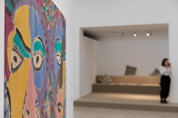 mumok: Pattern & Decoration. Ornament als Versprechen (23.2.-8.9.2018, Presseführung) https://www.mumok.at/de/events/pattern-and-decoration | Foto: eSeL Foto: eSeL.at - Lorenz Seidler
