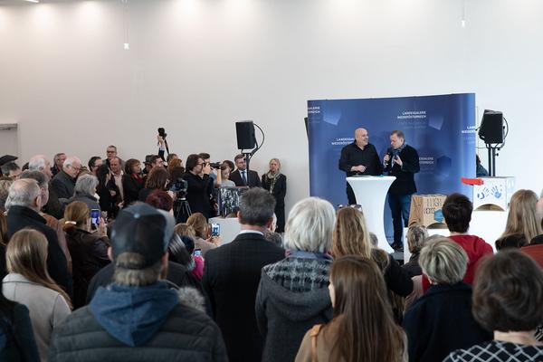 Landesgalerie Niederösterreich: Architektur Pur Voreröffnung (1.3. - 3.3.2018) https://esel.at/termin/100155 | Foto: eSeL Foto: eSeL.at - Lorenz Seidler