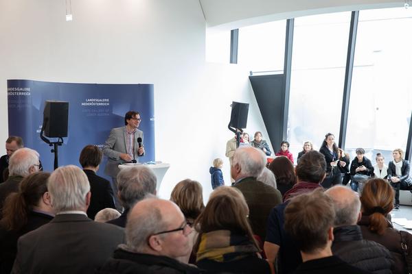 Landesgalerie Niederösterreich: Architektur Pur Voreröffnung (1.3. - 3.3.2018) https://esel.at/termin/100155 | Foto: eSeL Foto: eSeL.at - Lorenz Seidler