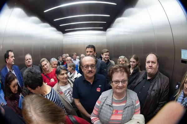 Landesgalerie Niederösterreich: Architektur Pur Voreröffnung (1.3. - 3.3.2018) https://esel.at/termin/100155 | Foto: eSeL Foto: eSeL.at - Lorenz Seidler
