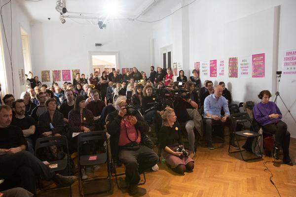 Pressekonferenz: Die Vielen (14.5.2019, Volkskundemuseum) https://esel.at/termin/101480 | Foto: eSeL Foto: eSeL.at - Lorenz Seidler