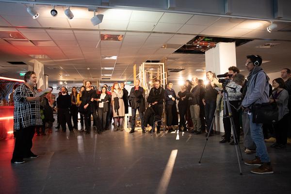 Akademie der Bild. Künste Wien: Rundgang 2019 - Augasse (24.1.2019) https://esel.cc/rundgang2019 | Foto: eSeL Foto: eSeL.at - Lorenz Seidler
