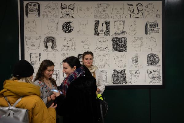 Akademie der Bild. Künste Wien: Rundgang 2019 - Augasse (24.1.2019) https://esel.cc/rundgang2019 | Foto: eSeL Foto: eSeL.at - Lorenz Seidler