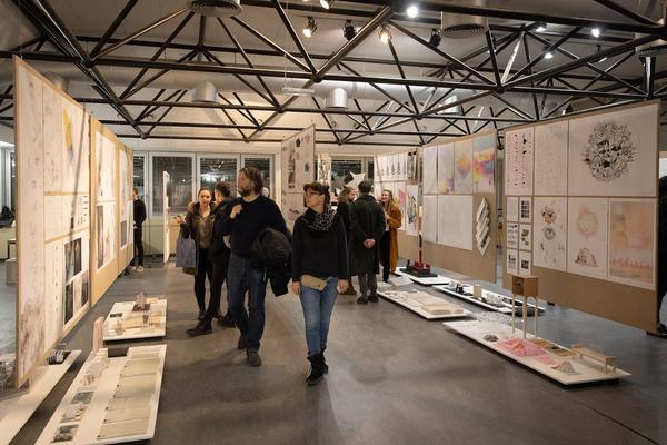 Akademie der Bild. Künste Wien: Rundgang 2019 - Augasse (24.1.2019) https://esel.cc/rundgang2019 | Foto: eSeL Foto: eSeL.at - Lorenz Seidler