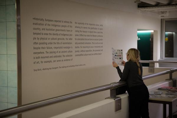 Akademie der Bild. Künste Wien: Rundgang 2019 - Augasse (24.1.2019) https://esel.cc/rundgang2019 | Foto: eSeL Foto: eSeL.at - Lorenz Seidler