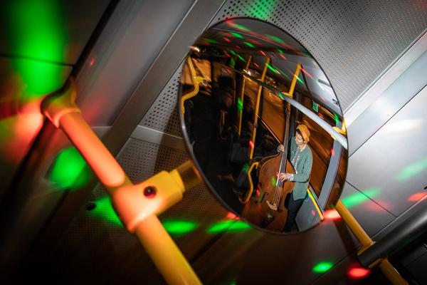 Akademie der Bild. Künste Wien: Rundgang 2019 - Performancebus (24.1.2019) https://esel.cc/rundgang2019 | Foto: eSeL Foto: eSeL.at - Lorenz Seidler