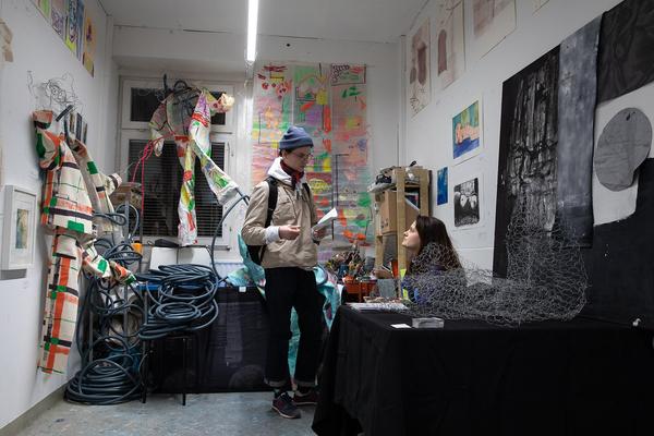 Akademie der Bild. Künste Wien: Rundgang 2019 - Engerthstraße (24.1.2019) https://esel.cc/rundgang2019 | Foto: eSeL Foto: eSeL.at - Lorenz Seidler