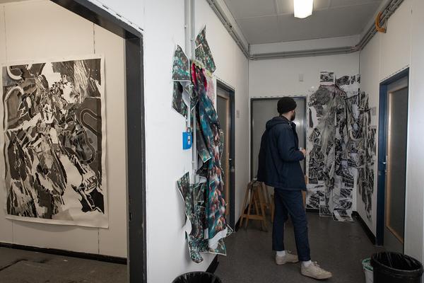 Akademie der Bild. Künste Wien: Rundgang 2019 - Engerthstraße (24.1.2019) https://esel.cc/rundgang2019 | Foto: eSeL Foto: eSeL.at - Lorenz Seidler