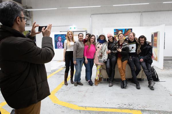 Akademie der Bild. Künste Wien: Rundgang 2019 - Engerthstraße (24.1.2019) https://esel.cc/rundgang2019 | Foto: eSeL Foto: eSeL.at - Lorenz Seidler