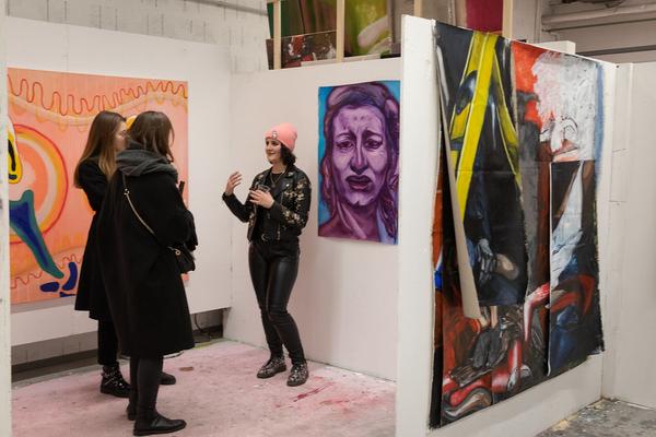 Akademie der Bild. Künste Wien: Rundgang 2019 - Engerthstraße (24.1.2019) https://esel.cc/rundgang2019 | Foto: eSeL Foto: eSeL.at - Lorenz Seidler