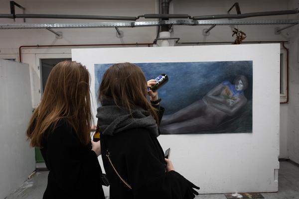 Akademie der Bild. Künste Wien: Rundgang 2019 - Engerthstraße (24.1.2019) https://esel.cc/rundgang2019 | Foto: eSeL Foto: eSeL.at - Lorenz Seidler