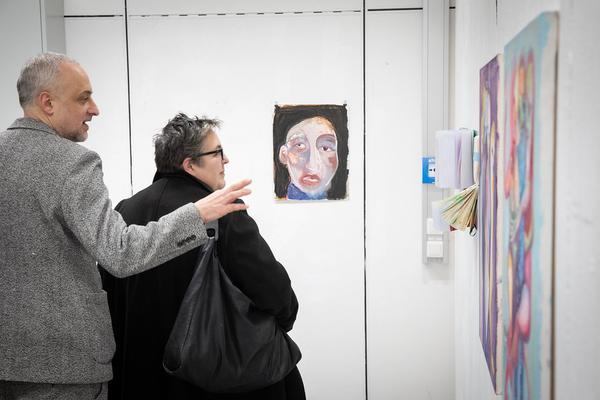 Akademie der Bild. Künste Wien: Rundgang 2019 - Engerthstraße (24.1.2019) https://esel.cc/rundgang2019 | Foto: eSeL Foto: eSeL.at - Lorenz Seidler