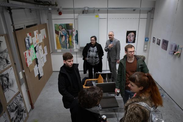 Akademie der Bild. Künste Wien: Rundgang 2019 - Engerthstraße (24.1.2019) https://esel.cc/rundgang2019 | Foto: eSeL Foto: eSeL.at - Lorenz Seidler