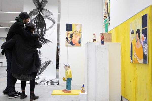 Akademie der Bild. Künste Wien: Rundgang 2019 - Engerthstraße (24.1.2019) https://esel.cc/rundgang2019 | Foto: eSeL Foto: eSeL.at - Lorenz Seidler