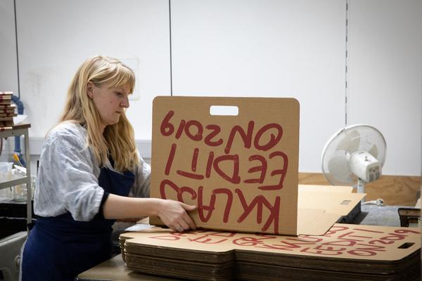 Akademie der Bild. Künste Wien: Rundgang 2019 - Engerthstraße (24.1.2019) https://esel.cc/rundgang2019 | Foto: eSeL Foto: eSeL.at - Lorenz Seidler