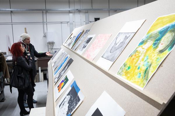 Akademie der Bild. Künste Wien: Rundgang 2019 - Engerthstraße (24.1.2019) https://esel.cc/rundgang2019 | Foto: eSeL Foto: eSeL.at - Lorenz Seidler