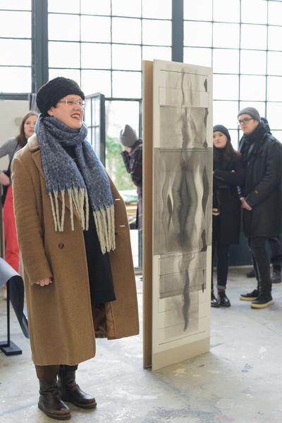 Akademie der Bild. Künste Wien: Rundgang 2019 - Wodka Brunch & Bildhauer-Ateliers (Kurzbauergasse, 27.1.2019) https://esel.cc/rundgang2019 | Foto: eSeL.at - Joanna Pianka