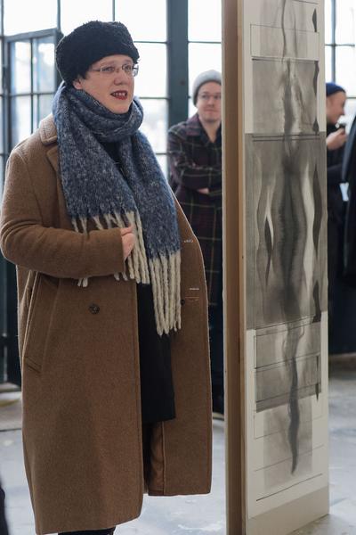 Akademie der Bild. Künste Wien: Rundgang 2019 - Wodka Brunch & Bildhauer-Ateliers (Kurzbauergasse, 27.1.2019) https://esel.cc/rundgang2019 | Foto: eSeL.at - Joanna Pianka