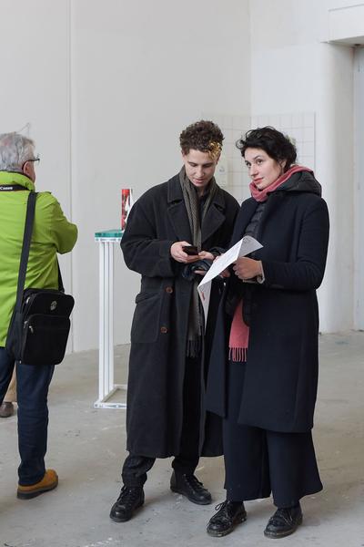 Akademie der Bild. Künste Wien: Rundgang 2019 - Wodka Brunch & Bildhauer-Ateliers (Kurzbauergasse, 27.1.2019) https://esel.cc/rundgang2019 | Foto: eSeL.at - Joanna Pianka