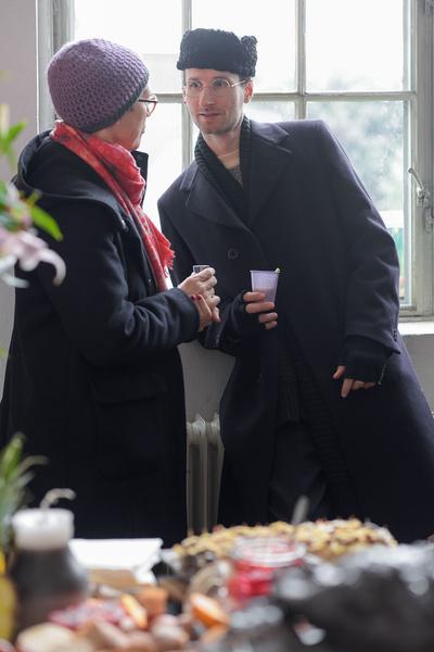 Akademie der Bild. Künste Wien: Rundgang 2019 - Wodka Brunch & Bildhauer-Ateliers (Kurzbauergasse, 27.1.2019) https://esel.cc/rundgang2019 | Foto: eSeL.at - Joanna Pianka