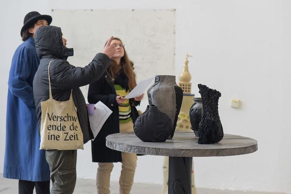 Akademie der Bild. Künste Wien: Rundgang 2019 - Wodka Brunch & Bildhauer-Ateliers (Kurzbauergasse, 27.1.2019) https://esel.cc/rundgang2019 | Foto: eSeL.at - Joanna Pianka