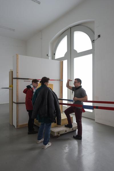 Akademie der Bild. Künste Wien: Rundgang 2019 - Wodka Brunch & Bildhauer-Ateliers (Kurzbauergasse, 27.1.2019) https://esel.cc/rundgang2019 | Foto: eSeL.at - Joanna Pianka