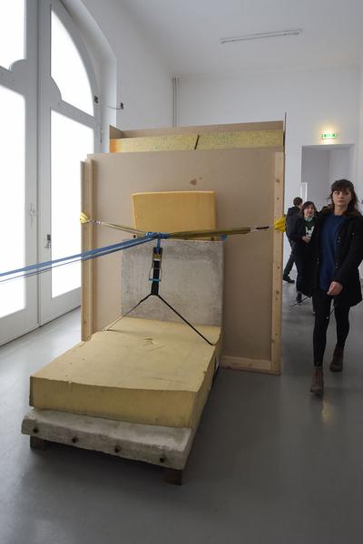 Akademie der Bild. Künste Wien: Rundgang 2019 - Wodka Brunch & Bildhauer-Ateliers (Kurzbauergasse, 27.1.2019) https://esel.cc/rundgang2019 | Foto: eSeL.at - Joanna Pianka