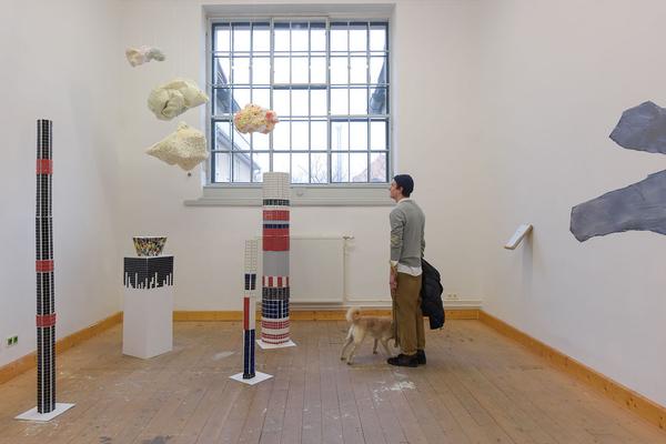 Akademie der Bild. Künste Wien: Rundgang 2019 - Wodka Brunch & Bildhauer-Ateliers (Kurzbauergasse, 27.1.2019) https://esel.cc/rundgang2019 | Foto: eSeL.at - Joanna Pianka