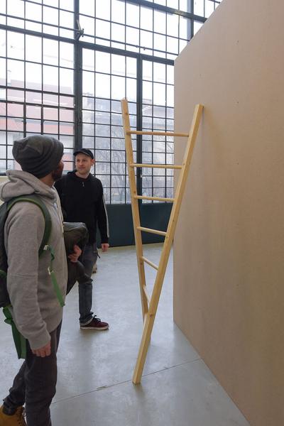 Akademie der Bild. Künste Wien: Rundgang 2019 - Wodka Brunch & Bildhauer-Ateliers (Kurzbauergasse, 27.1.2019) https://esel.cc/rundgang2019 | Foto: eSeL.at - Joanna Pianka