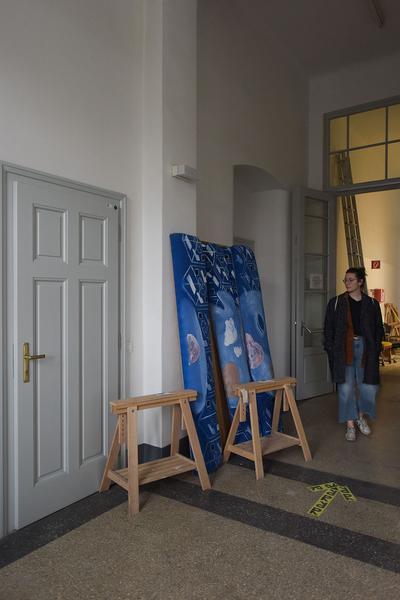 Akademie der Bild. Künste Wien: Rundgang 2019 - Wodka Brunch & Bildhauer-Ateliers (Kurzbauergasse, 27.1.2019) https://esel.cc/rundgang2019 | Foto: eSeL.at - Joanna Pianka