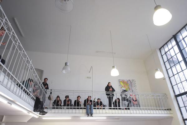 Akademie der Bild. Künste Wien: Rundgang 2019 - Wodka Brunch & Bildhauer-Ateliers (Kurzbauergasse, 27.1.2019) https://esel.cc/rundgang2019 | Foto: eSeL.at - Joanna Pianka