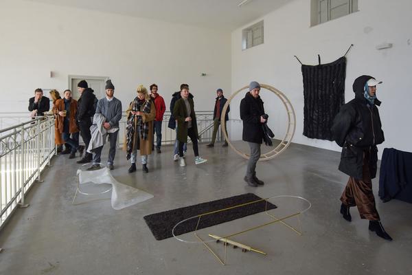 Akademie der Bild. Künste Wien: Rundgang 2019 - Wodka Brunch & Bildhauer-Ateliers (Kurzbauergasse, 27.1.2019) https://esel.cc/rundgang2019 | Foto: eSeL.at - Joanna Pianka