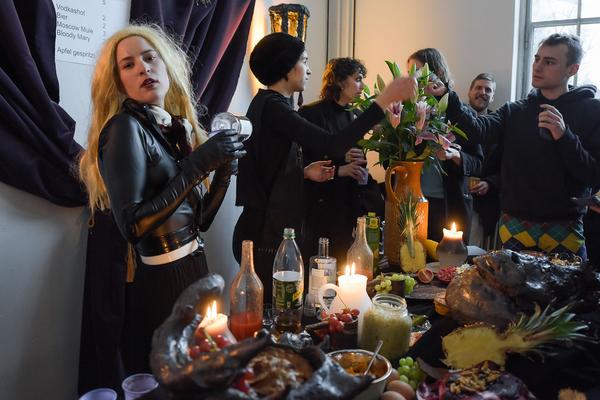 Akademie der Bild. Künste Wien: Rundgang 2019 - Wodka Brunch & Bildhauer-Ateliers (Kurzbauergasse, 27.1.2019) https://esel.cc/rundgang2019 | Foto: eSeL.at - Joanna Pianka