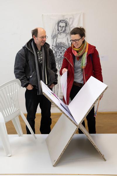 Akademie der Bildenden Künste Wien: Rundgang 2019 - IKL.  Institut fürs Künstlerische Lehramt (24.1.2019) https://esel.cc/rundgang2019 | Foto: eSeL Foto: eSeL.at - Lorenz Seidler