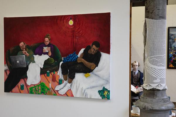 Akademie der Bild. Künste Wien: Rundgang 2019 - Semperdepot / Lehargasse (25.1.2019) https://esel.cc/rundgang2019 | Foto: eSeL Foto: eSeL.at - Lorenz Seidler