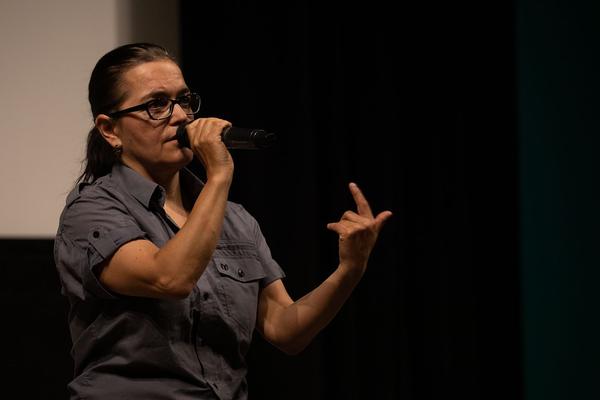 Belvedere 21: Gemeinsame Wagnisse - Queering the Museum: Sabine Marte (7.6.2019) https://www.belvedere21.at/kalender21&et=ET000084824 | Foto: eSeL Foto: eSeL.at - Lorenz Seidler