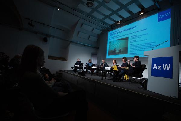 Az W Architekturzentrum Wien: Eröffnung SammlungsLab #5: Vorarlberg – 
Ein Ge­ne­ra­ti­on­en­dia­log (4.12.2019) https://www.azw.at/de/termin/vorarlberger-einsichten-ein-generationendialog | Foto: eSeL Foto: eSeL.at - Lorenz Seidler