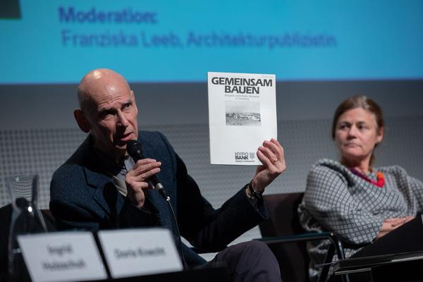 Az W Architekturzentrum Wien: Eröffnung SammlungsLab #5: Vorarlberg – 
Ein Ge­ne­ra­ti­on­en­dia­log (4.12.2019) https://www.azw.at/de/termin/vorarlberger-einsichten-ein-generationendialog | Foto: eSeL Foto: eSeL.at - Lorenz Seidler